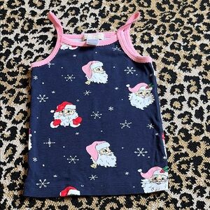 The Beaufort Bonnet Company Navy Tank with Pink Trim